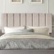 Painel Estofada Carla 140CM Casal Suede Bege - D A DECOR
