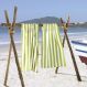 Toalha de Praia Velour Estampada New Caban Stripes Verde