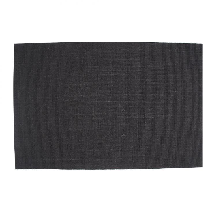 Tapete Natural Retangular Sisal (70x300cm) Preto
