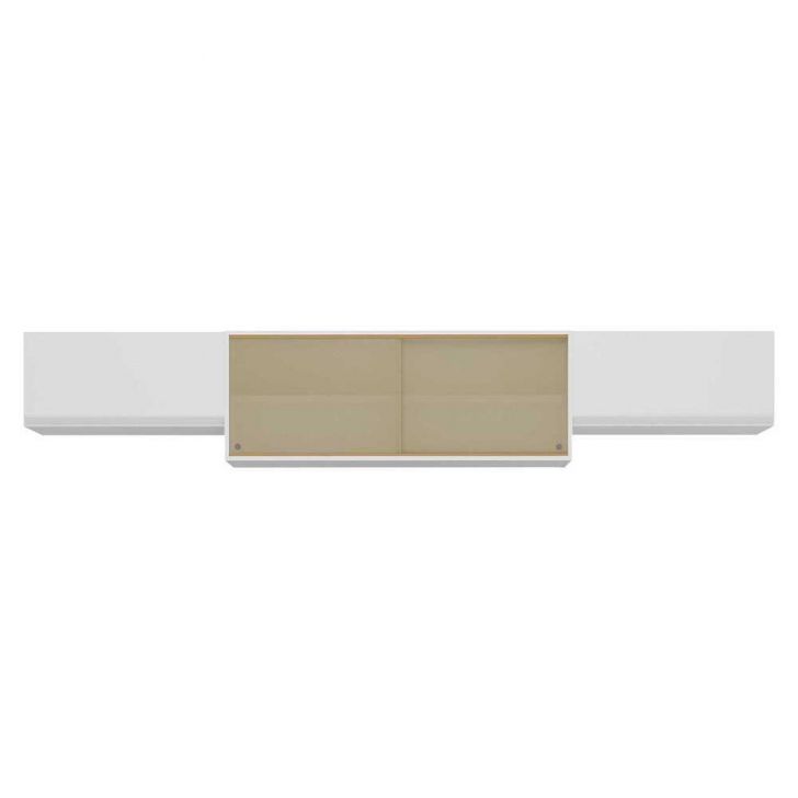 Kit 3 Armários de Cozinha Aéreos 4 Portas Veneza Multimóveis MP2152 Branco