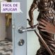 Adesivo de Porta Estatua Símbolo Advogacia-93X210Cm