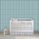 Papel de Parede Infantil Elefante Azul