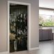 Adesivo de Porta Foco Seletivo para Bebidas-63X210Cm