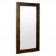 Espelho Retangular Decorativo com Moldura 200x100 Fiore Canela G04 - Gran Belo