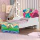 Cama Infantil Paraiso Unicórnio Com Colchão