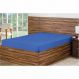 Lençol Avulso 01 Peça Casal Padrão C/ Elastico Vapt-Vupt Azul - Bordados Ricardo