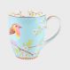 Caneca Grande Early Bird PiP Studio Azul Floral