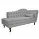 Recamier Diana 140cm Lado Esquerdo Corano Cinza - Amarena Móveis
