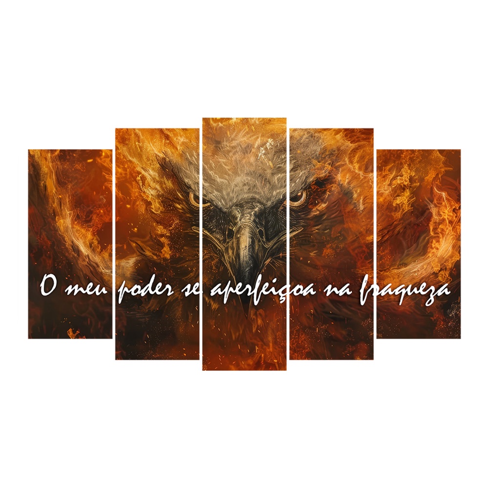 Kit Quadro Decorativo Animais Para Sala de Estar 158x90cm A127 - Pallazio