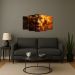 Kit Quadro Decorativo Animais Para Sala de Estar 73x39cm A115 - Pallazio