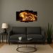 Kit Quadro Decorativo Animais Para Sala de Estar 73x39cm A121 - Pallazio