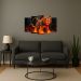 Kit Quadro Decorativo Animais Para Sala de Estar 78x42cm A157 - Pallazio