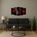 Kit Quadro Decorativo Animais Para Sala de Estar 78x42cm A205 - Pallazio