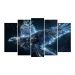 Kit Quadro Decorativo Animais V2 Para Sala de Estar 108x60cm A43 - Pallazio