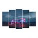 Kit Quadro Decorativo Animais V2 Para Sala de Estar 128x72cm A145 - Pallazio