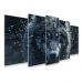 Kit Quadro Decorativo Animais V2 Para Sala de Estar 158x90cm A187 - Pallazio