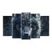 Kit Quadro Decorativo Animais V2 Para Sala de Estar 78x42cm - Pallazio