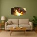 Kit Quadro Decorativo Religioso Para Sala de Estar 108x60cm A37 - Pallazio