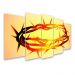 Kit Quadro Decorativo Religioso Para Sala de Estar 128x72cm A217 - Pallazio