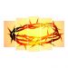 Kit Quadro Decorativo Religioso Para Sala de Estar 128x72cm A217 - Pallazio