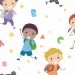 Papel de Parede Infantil Alfabeto Escolar N3932