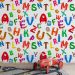 Papel de Parede Infantil Alfabeto Escolar N3933