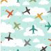 Papel de Parede Infantil Avião N3940