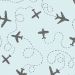 Papel de Parede Infantil Avião N3944