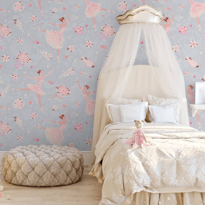 Papel de Parede Infantil Bailarina N3960