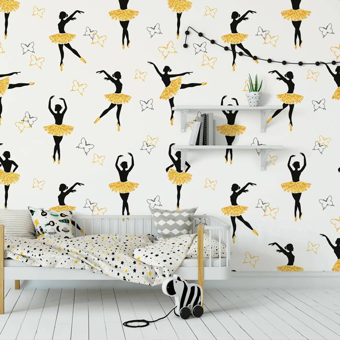 Papel de Parede Infantil Bailarina N3965