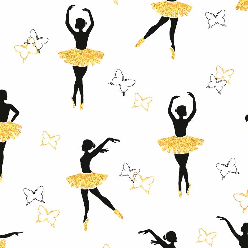 Papel de Parede Infantil Bailarina N3965