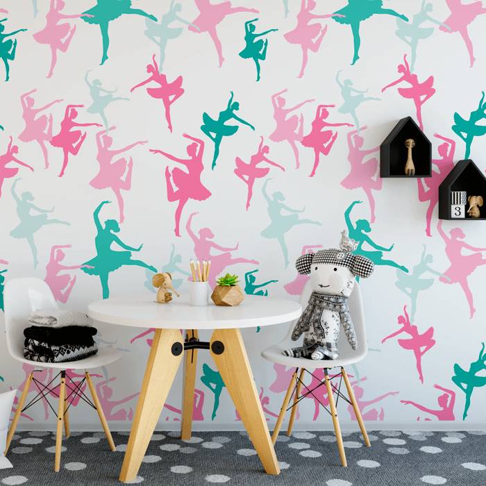 Papel de Parede Infantil Bailarina N3966