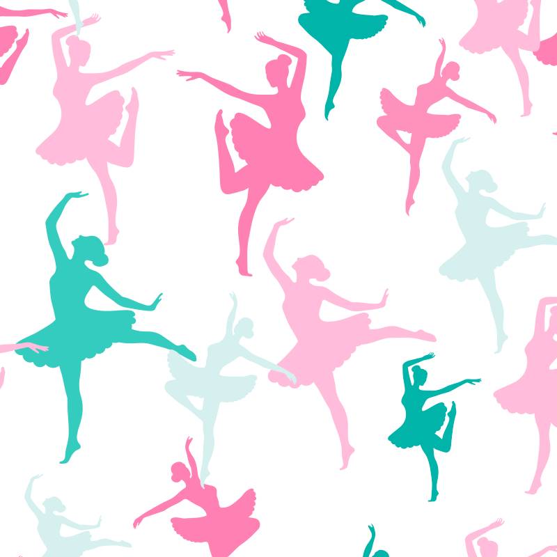Papel de Parede Infantil Bailarina N3966