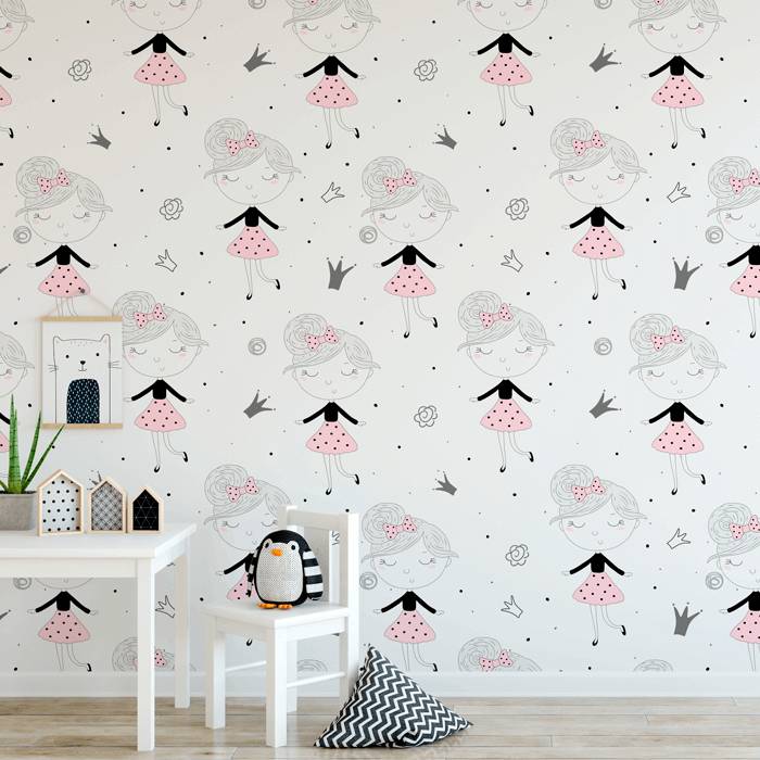 Papel de Parede Infantil Bailarina N3968