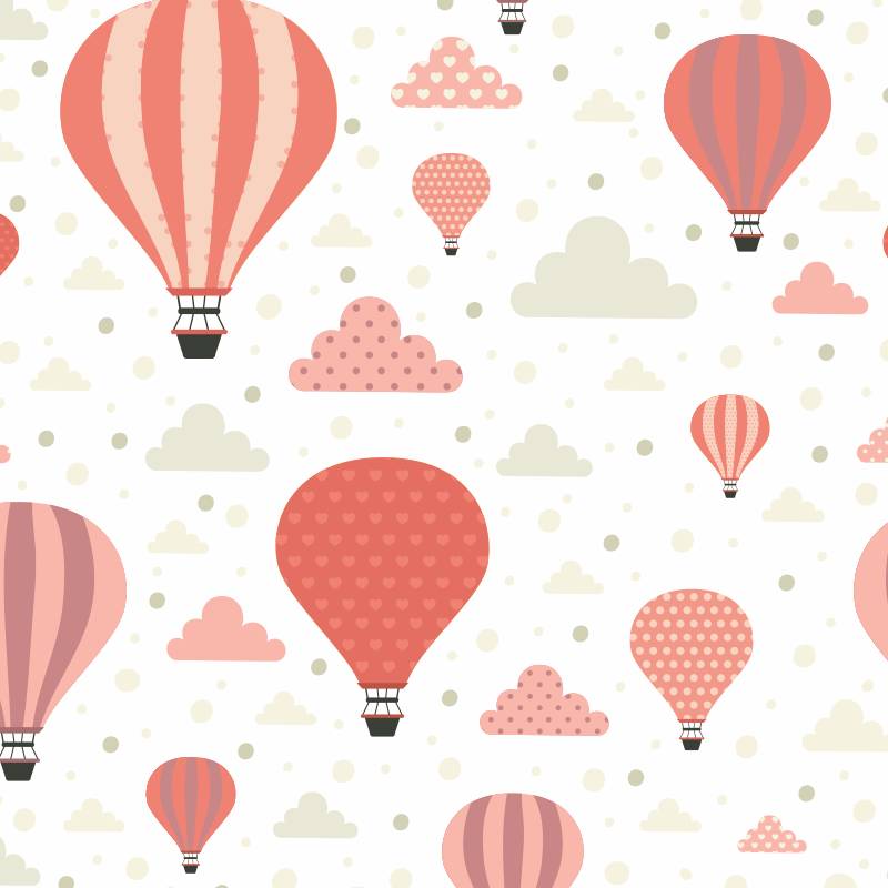 Papel de Parede Infantil Balão N3972