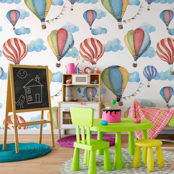 Papel de Parede Infantil Balão N3975