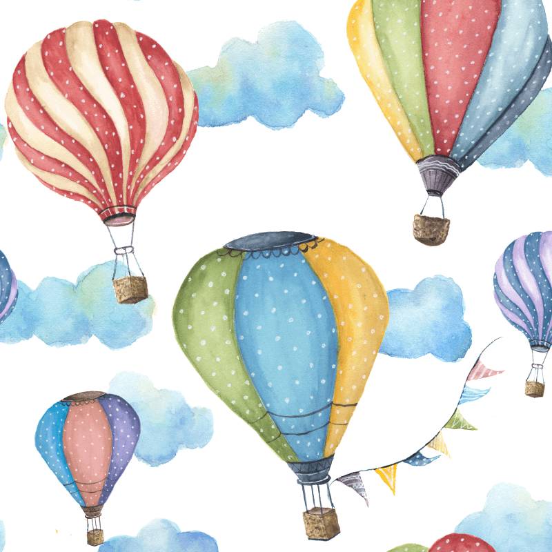 Papel de Parede Infantil Balão N3975
