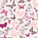 Papel de Parede Infantil Borboletas N3980