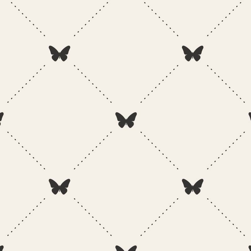Papel de Parede Infantil Borboletas N3982