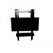 Mesa Dobrável 70cmx70cm Preta