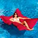 Capa Puff Flutuante Piscina Cor:Magenta