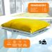 Kit 2 Puffs Flutuantes Piscina Amarelo