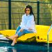 Puff Flutuante Piscina - Amarelo - POP01-3