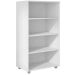 Armário Multiuso Rosa 2 Portas 3 Prateleiras Branco