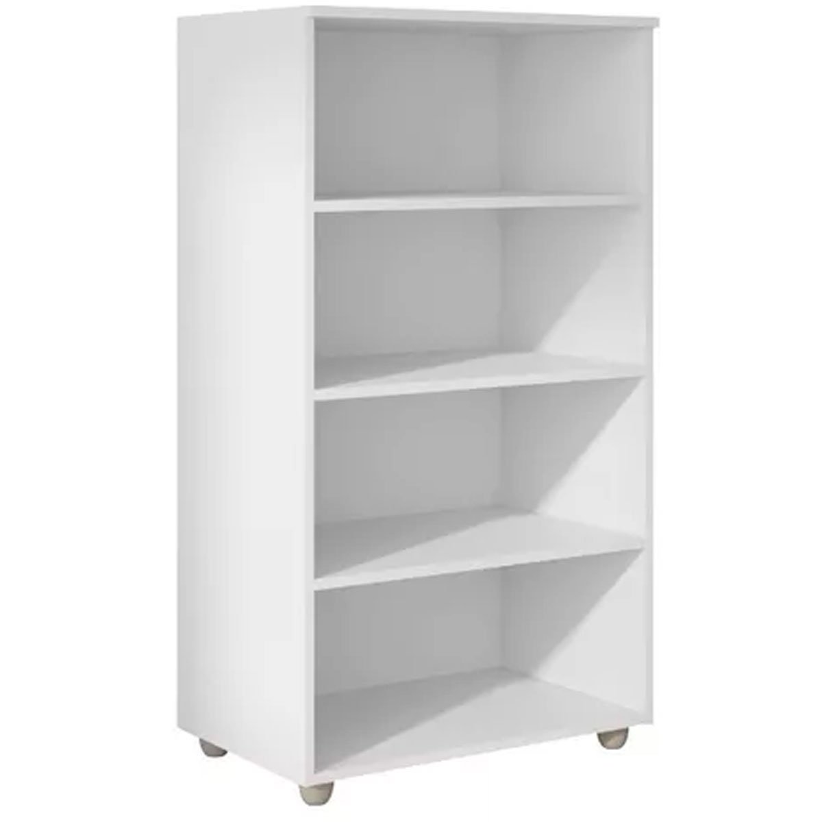 Armário Multiuso Rosa 2 Portas 3 Prateleiras Branco