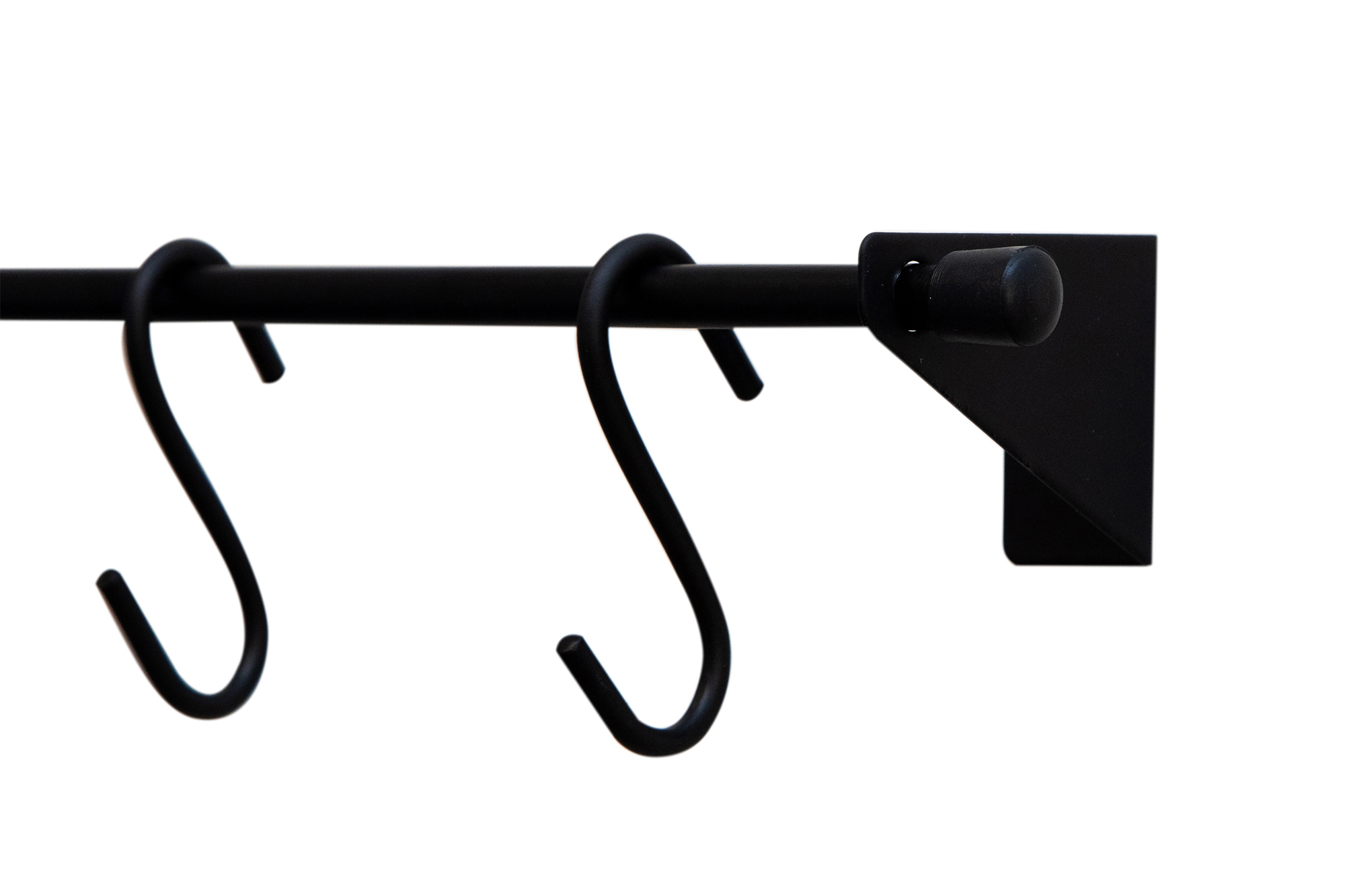 Barra Utensílios 40cm Cozinha Multiuso Talher Ganchos