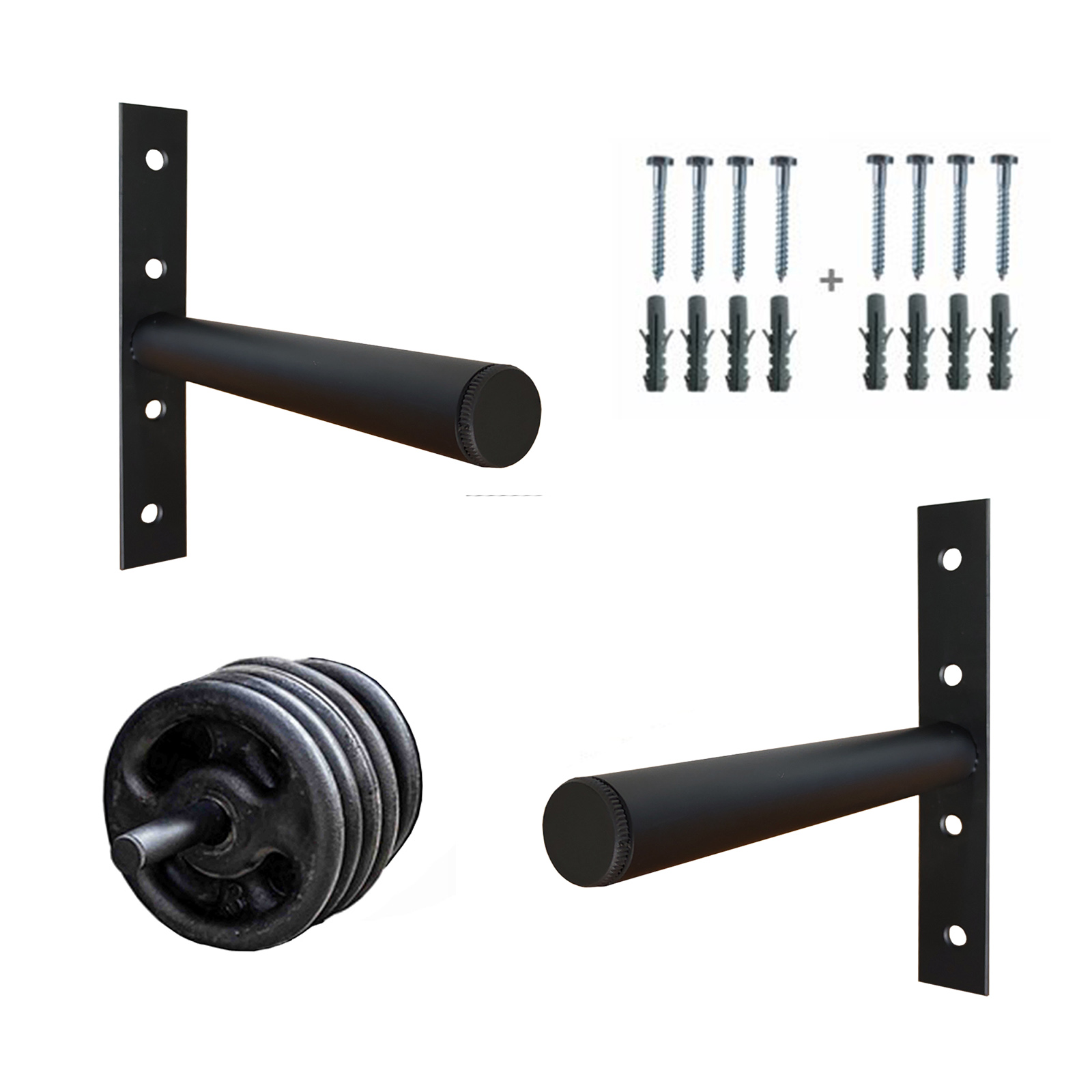 Expositor parede anilhas Kit 2 suportes 