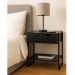 Mesa de cabeceira Black Apoio Cama Lateral Quarto