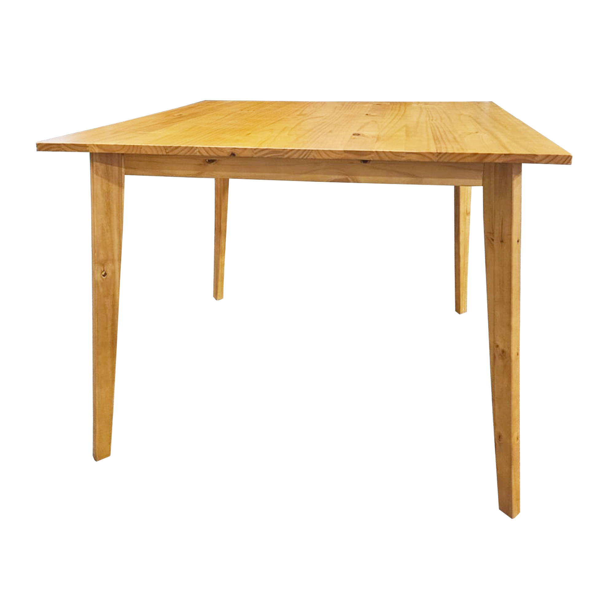 Mesa jantar Cozinha  Quadrada Madeira 4 lugares 100cm 