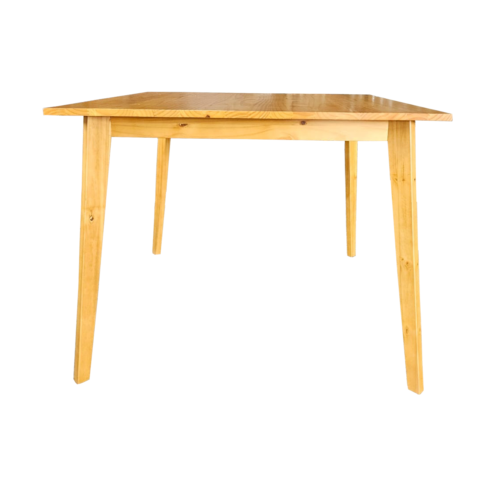 Mesa jantar Cozinha  Quadrada Madeira 4 lugares 100cm 